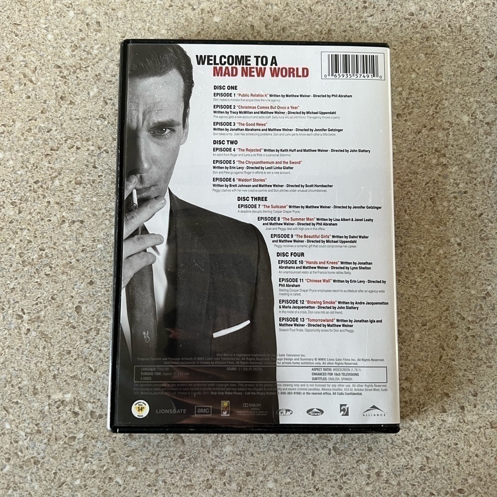 𝅺mad Men season four on DVD - Picture 6 of 7